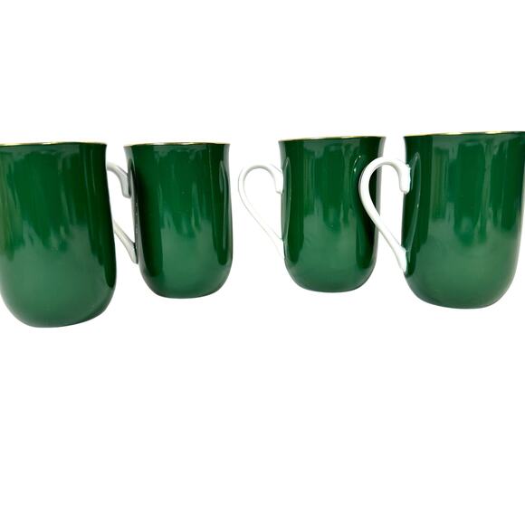 Otagiri Japan Gibson Greeting Cards Vintage Christmas Candle Mugs-Set of 4! - Picture 4 of 9